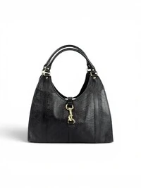 Bolsa Gucci Jackie Guccissima Hobo Preta