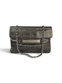 Bolsa Chanel Chocolate Bar Shoulder Marrom
