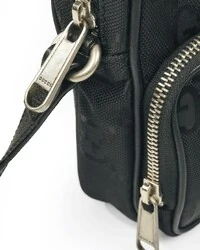 Bolsa Gucci Off The Grid Double Zip Mini Preta