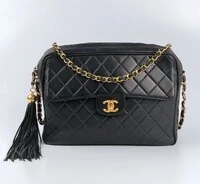 Bolsa Chanel Camera Single Flap Preta
