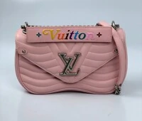 Bolsa Louis Vuitton New Wave Pequena Rosa