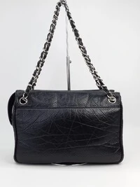 Bolsa Chanel Couro Preta