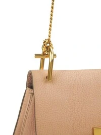 Bolsa Chloé Drew Mini Nude Rosé
