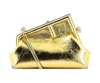 Bolsa Fendi First Dourada