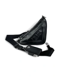 Bolsa Prada Grace Lux Triangle Preta