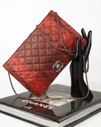 Bolsa Chanel Karung Ombré Flap