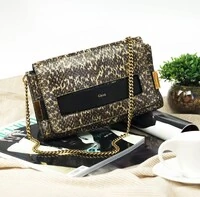 Bolsa Chloé Chloé Snakeskin Medium Elle Bag Snake