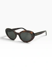 Óculos de Sol Celine Cat-Eye Tortoise Dark Havana