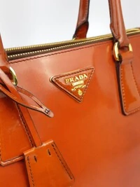 Prada Galleria Spazzolato Arancio Fume