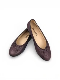 Sapatilha Chanel Marrom