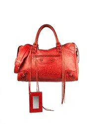Bolsa Balenciaga Giant City Vermelho