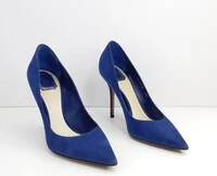 Sapato Christian Dior Camurça Azul Marinho