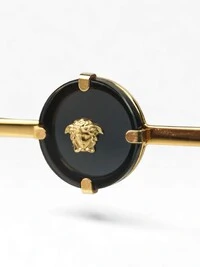 Óculos De Sol Versace Medusa Aviator Preto
