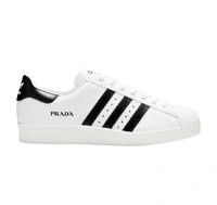 Tênis Prada X Adidas Couro White+Black
