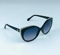 Óculos De Sol Roberto Cavalli Lentes Redonda Preto