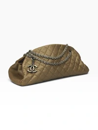 Bolsa Chanel Just Mademoiselle Caviar Bronze