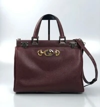 Bolsa Gucci Zumi Tote Burgundy