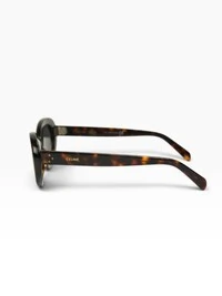 Óculos de Sol Celine Cat-Eye Tortoise Dark Havana