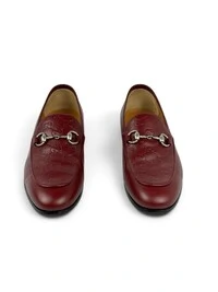 Sapato Gucci Horsebit GG Rosso