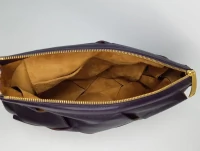 Clutch Bottega Veneta, Intrecciato, Roxo