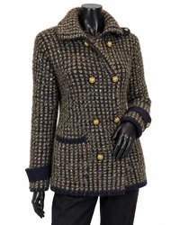 Casaco Chanel Métiers d’Art Pre-Fall 2009 em Tweed, Cashmere e Paetês