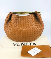 Bolsa Bottega Veneta Sardine Medium Caramelo
