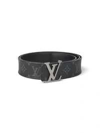 Cinto Louis Vuitton Reversível Monogram Eclipse