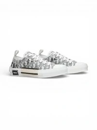Tênis Dior Sneaker B23 League Oblique Cano Baixo Branco Monogram