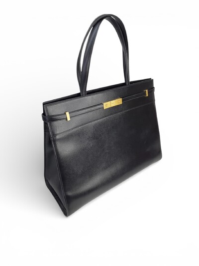 FotoBolsa Saint Laurent YSL Manhattan Large Tote Bag Preta