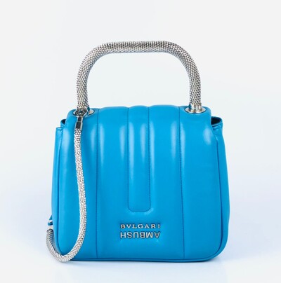 FotoBolsa Bvlgari X Ambush Serpente Azul