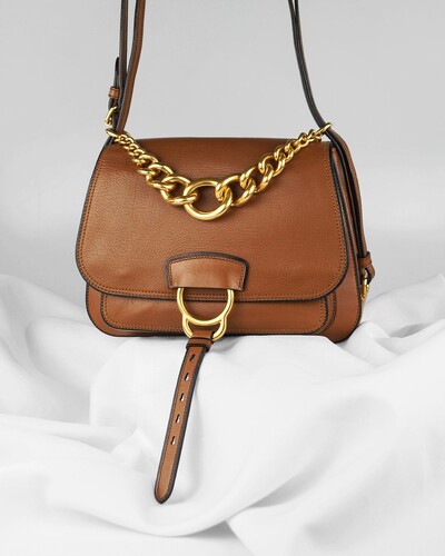 FotoBolsa Miu Miu Dahlia Couro Caramelo