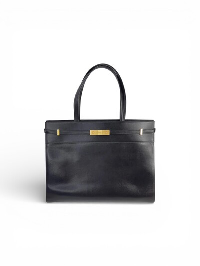 Foto Bolsa Saint Laurent YSL Manhattan Large Tote Bag Preta