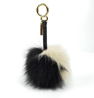 Foto Charme De Bolsa Fendi Vison Preto e Bege