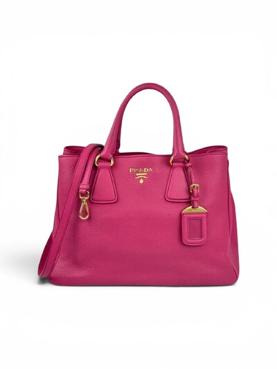 Foto Bolsa Prada Vitello Daino Tote Rosa