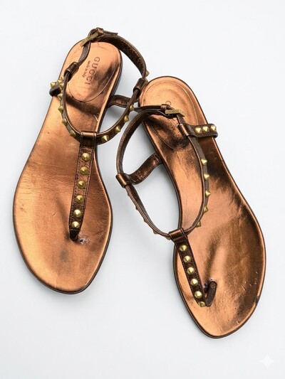 FotoSandália Gucci Bronze