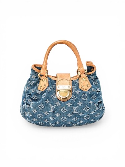 Foto Bolsa Louis Vuitton Denim Pleaty Denim