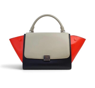 Foto Bolsa Celine Trapeze Small Tricolor