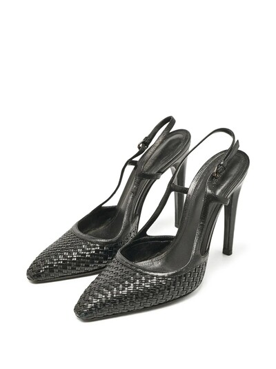 FotoSapato Bottega Veneta Scarpin Pre-Owned Preto