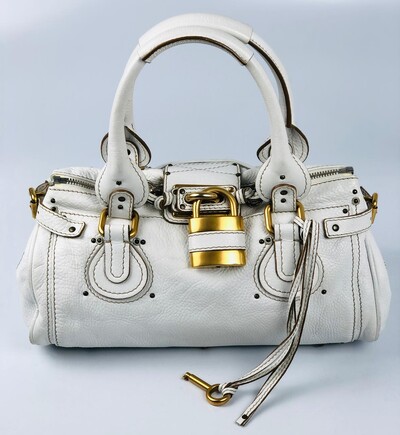 Foto Bolsa Chloé Paddington Bag Branca