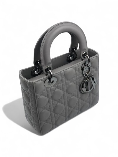 FotoBolsa Dior Lady Dior My ABCDior Small Cinza