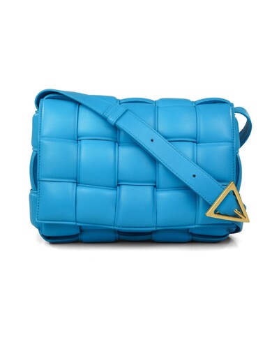 Foto Bolsa Bottega Veneta Padded Cassette Azul Bic