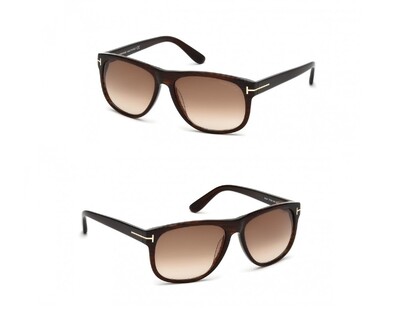 Foto Óculos De Sol Tom Ford Escuros Marrom