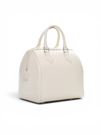 FotoBolsa Louis Vuitton Damier Facette Speedy Cube MM Cream