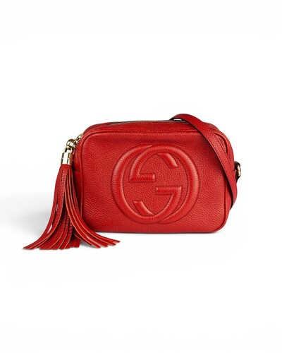 Foto Bolsa Gucci Soho Disco Vermelha