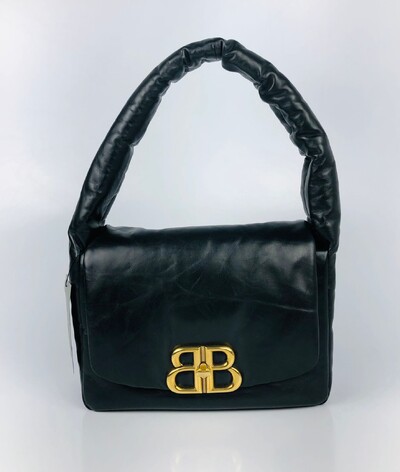 Foto Bolsa Balenciaga BB Soft Top Handle Preta