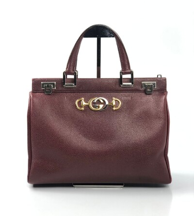 Foto Bolsa Gucci Zumi Tote Burgundy
