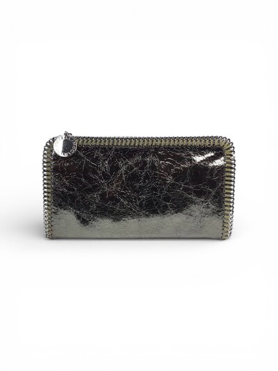 Foto Clutch Stella McCartney Falabella Verde Metalizado
