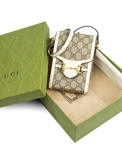 FotoMini Bolsa Gucci Horsebit 1955 Monogram