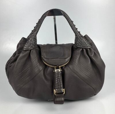 Foto Bolsa Fendi Spy Marrom