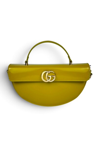 Foto Bolsa Gucci Half Moon Medium Chartreuse